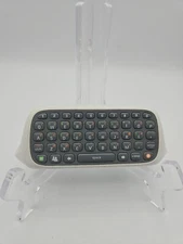 Microsoft Xbox 360 White Chatpad Keyboard Accessory Attachment for Controller