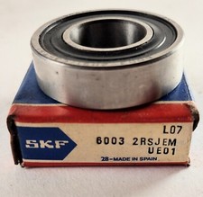 SKF Ball Bearing 6003 2RSJEM