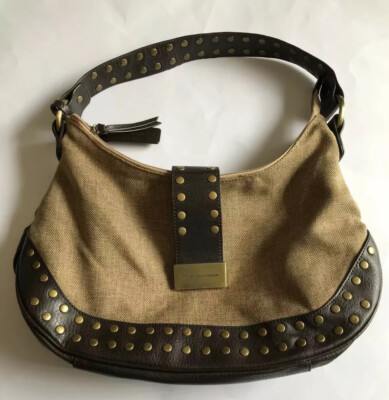 Aqua Madonna Purse Brown With Zipper - Main Image