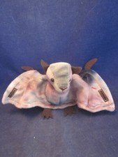 TY Beanie Babies Halloween Batty 1998 Multicolor Tie Dye Bat VINTAGE NEW w/ TAG