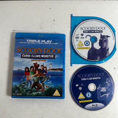 Scooby-Doo! Curse of the Lake Monster Triple Play 2011 Animation Blu-ray Disc