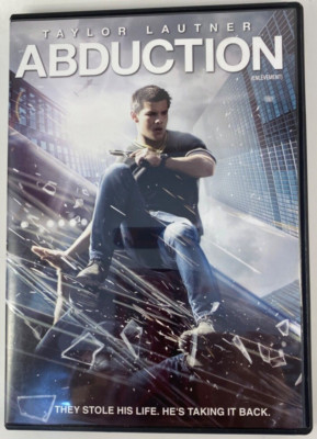 Abduction. They Stole His Life He's Taking It Back w/Taylor Lautner Like New DVD