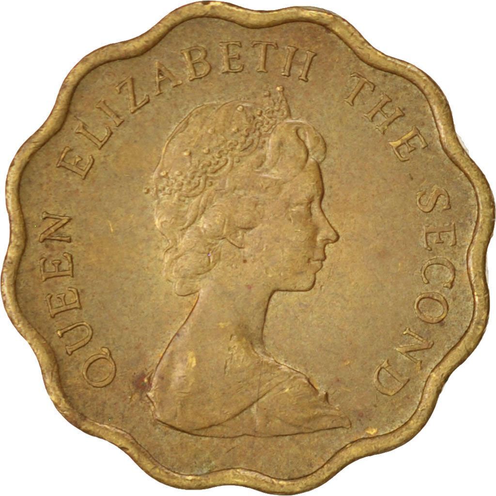 古銭 ビクトリア女王 20、イギリス（香港） ONE CENT銅貨 1875年