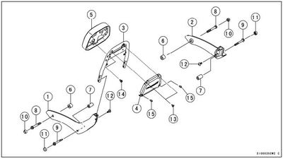 NEW 2015-2026 Genuine Kawasaki Vulcan S Fixed Passenger Backrest