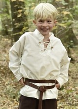 Battle-Merchant Kinder Mittelalter-Hemd Colin, natur