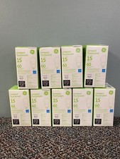 General Electric Compact Fluorescent 15watts Light Bulbs Lot Of 9