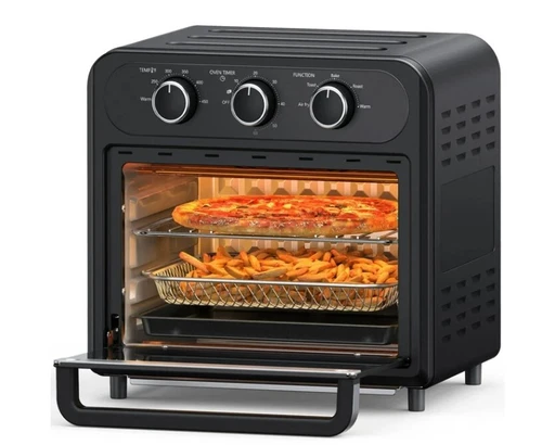 TaoTronics 9-in-1 Air Fryer | 1700W | 14.8 Quart | Oil-less Cooker w/ Rotisserie