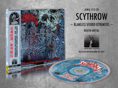 SCYTHROW (fi) - Blameless Severed Extremities - CD + Obi Strip - DEATH METAL