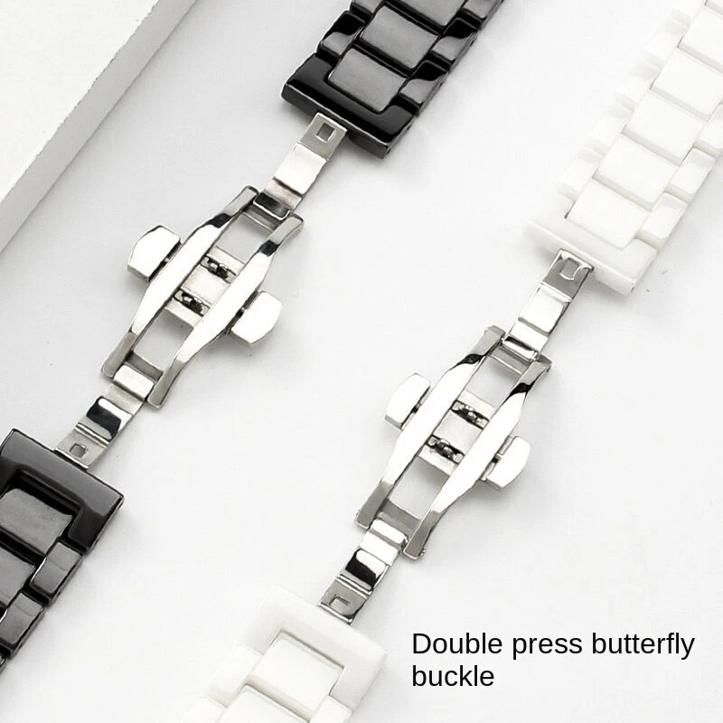 Correa de reloj de cerámica de alta calidad pulsera universal 14/16/18/20/22 mm Foto 4 de 4