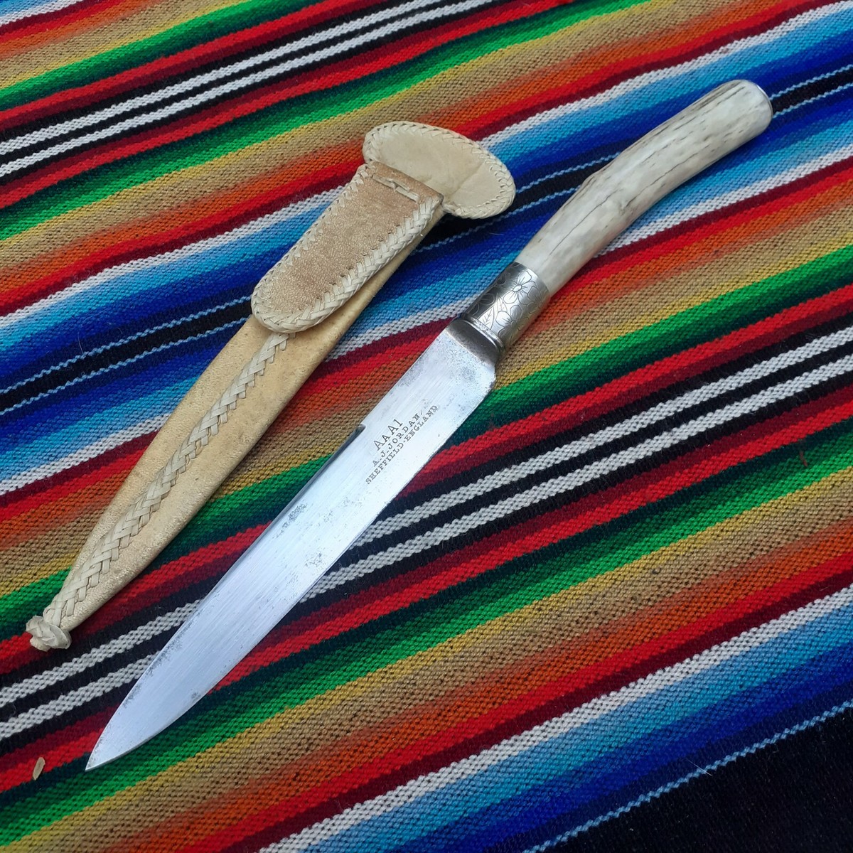 Jordan Sheffield antique gaucho Deer and 925 Carbon