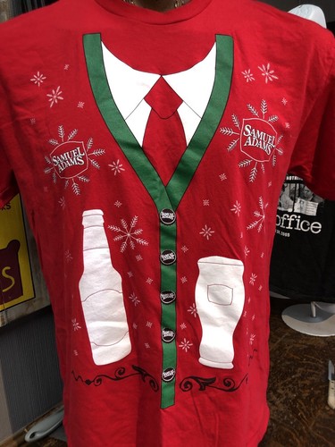 Samuel Adams beer ugly Christmas 