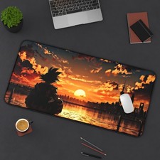Gaming Desk Mat, Goku Anime Decor, Large Mouse Pad, Gaming Accessories, Gamer