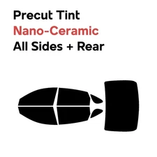 Precut Window Film Automotive Nano Ceramic Tint for Honda Accord 2018-2022 Sedan