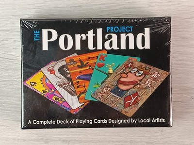 The Portland Project Playing Cards Local Artists Artwork - Karte - versiegelt
