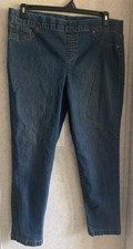 Faded Glory Women's Jeans Jeggings Skinny Size 18 Inseam 29 Stretch Pull On