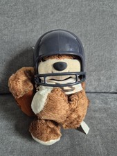 Chicago Bears 1983 NFL Huddles 10" Stuffed Plush Teddy Bear Vintage 80s Tudor