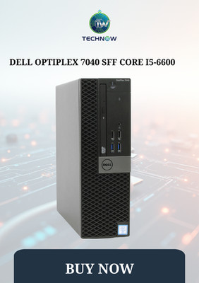 Dell OptiPlex 7040 SFF Core i5-6600 16GB DDR4 RAM 256GB SSD wifi Windows 11 Pro