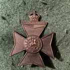 9th Battalion (Queen Victoria’s Rifles) County of London Cap Badge  ww1.  Da16