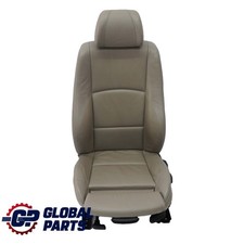 BMW 1 Reihe E87 Vorne Links Sport Sitz Sportsitz Boston Beige Leder