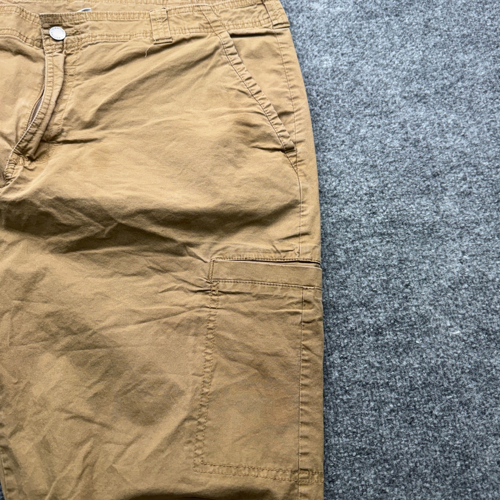 Columbia Utility Pants Men's 40x30 Tan Khaki Straight Fit Stretch Casual Work thumbnail 2