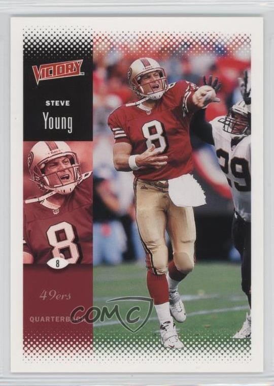 2000 Upper Deck Victory Steve Young #162 HOF 0l2