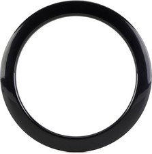 Bass Drum O's Port Hole Ring - 4-inch - Black 2-pack Bundle