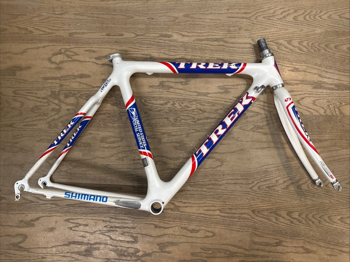 Trek OCLV 120 US Postal Team Carbon Road Bike Frameset 54cm Made