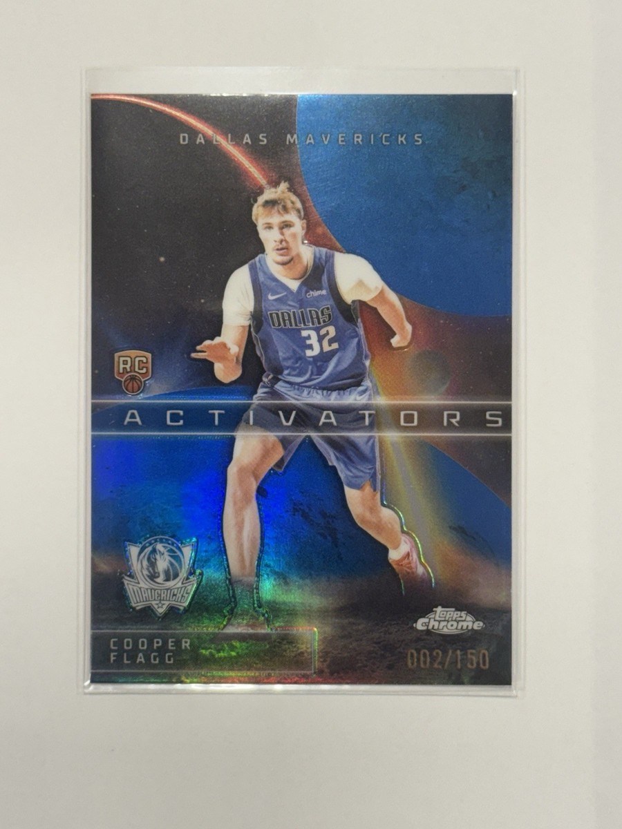 クパーフラッグ 2025-26 Topps Chrome Activators Blue /150 Cooper Flagg | eBay