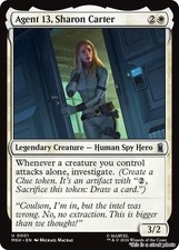 Agent 13, Sharon Carter (MSH 1), Normal, Marvel Super Heroes, MTG