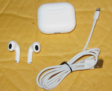 Apple AirPods 3rd Generation Ear Buds A2566 - W/ Wireless Charging Case Cable