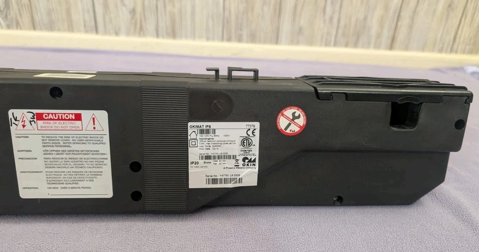 OKIMAT IPS 77379, IP20, Motor para Cama Ajustable Remoto Inalámbrico, Listo para Enviar Foto 2 de 4