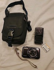 Fujifilm Finepix JX-310 Digital Camera Black 14MP 5x Zoom Charger Case Parts
