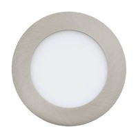 Eglo 64603 Fueva 1 Pro Led Leuchtspot 5,5W Ø120Mm Nickel-Matt Weiss Warmweiss