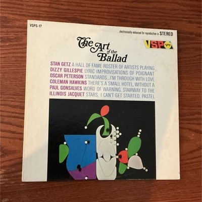 VSP Verve Stan Getz Dizzy Gillespie The Art of the Ballad Jazz LP VSPS-17