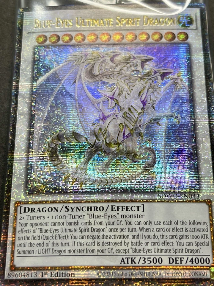 Blue-Eyes Ultimate Spirit Dragon | Quarter Century Secret Rare | SEALED |YuGiOh! - Image 2 of 4