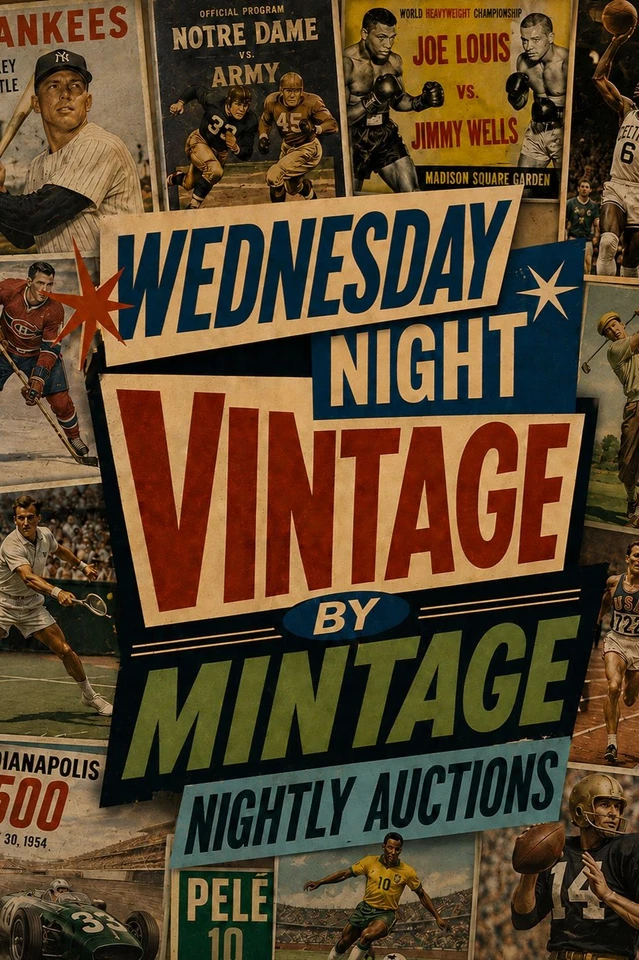 Vintage By Mintage - Wednesday Night - Vintage Variety  Show 1910's-1970's
