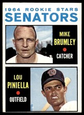 1964 Topps 1964 Senators Rookie Stars - Mike Brumley/Lou Piniella Rookie