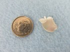 Vintage Gold Tone Stick Lapel Pins - Butterfly, Pearl Apple, Carved Shell Cameo — photo 7