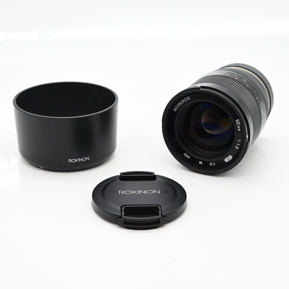 Lente Rokinon 50 mm f1,2 UMC CS para Canon M Mount #306