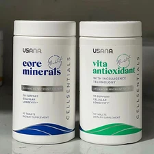 Latest upgraded !USANA Cellsentials Vita Antioxidant and Core Minerals Exp 08/27