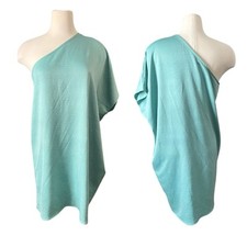 Entro One Shoulder Mini Dress Size Medium  Sophisticated Coquette