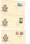 Australia 1962/63 UNADDRESSED OFFICIAL FDCS      (3 covers)  lot 2