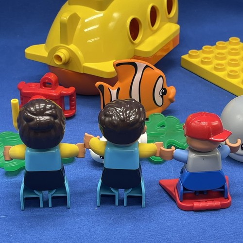 Lego Duplo Submarine Adventure Set 10910 For Parts 3 Figures Sub Replacement - Picture 15 of 18