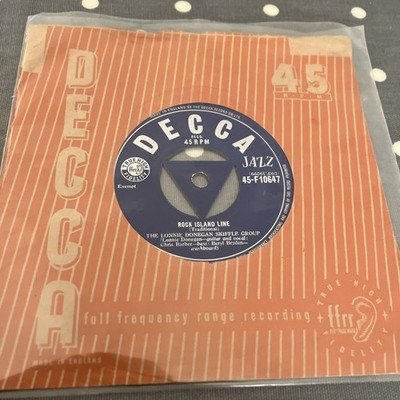 Lonnie Donegan's Skiffle Group - Rock Island Line - Original UK Single 