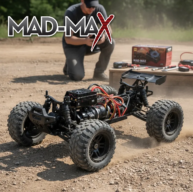 EzRun MAX5 HV Plus G2 330A 6-12S Sensored WP ESC 1/5 - Harrastekauppa