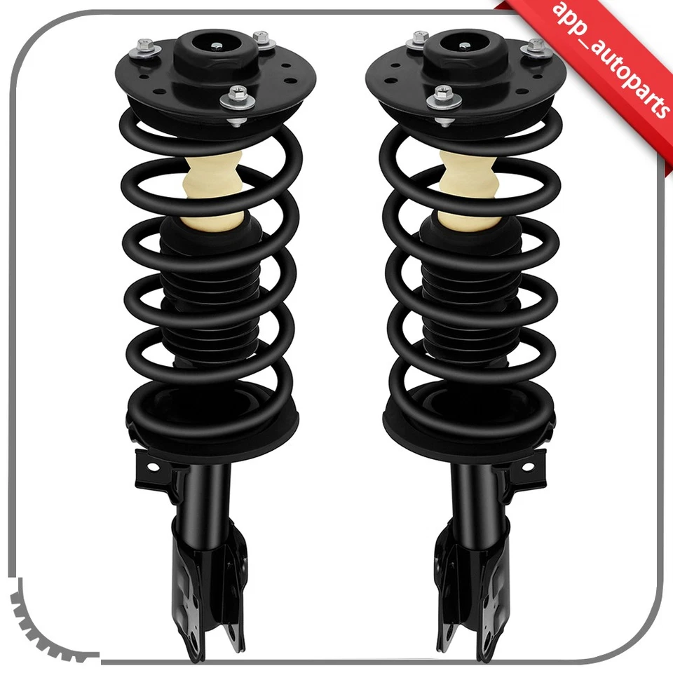 For GMC Terrain Chevy Equinox Pontiac Torrent Front Struts Rear Shocks Sway Bars - Imagem 2 de 4