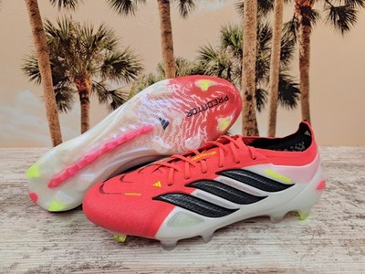 Adidas Predator 26 Elite FG Soccer Cleats Lucid Red White Men s Size 7.5 NEW 