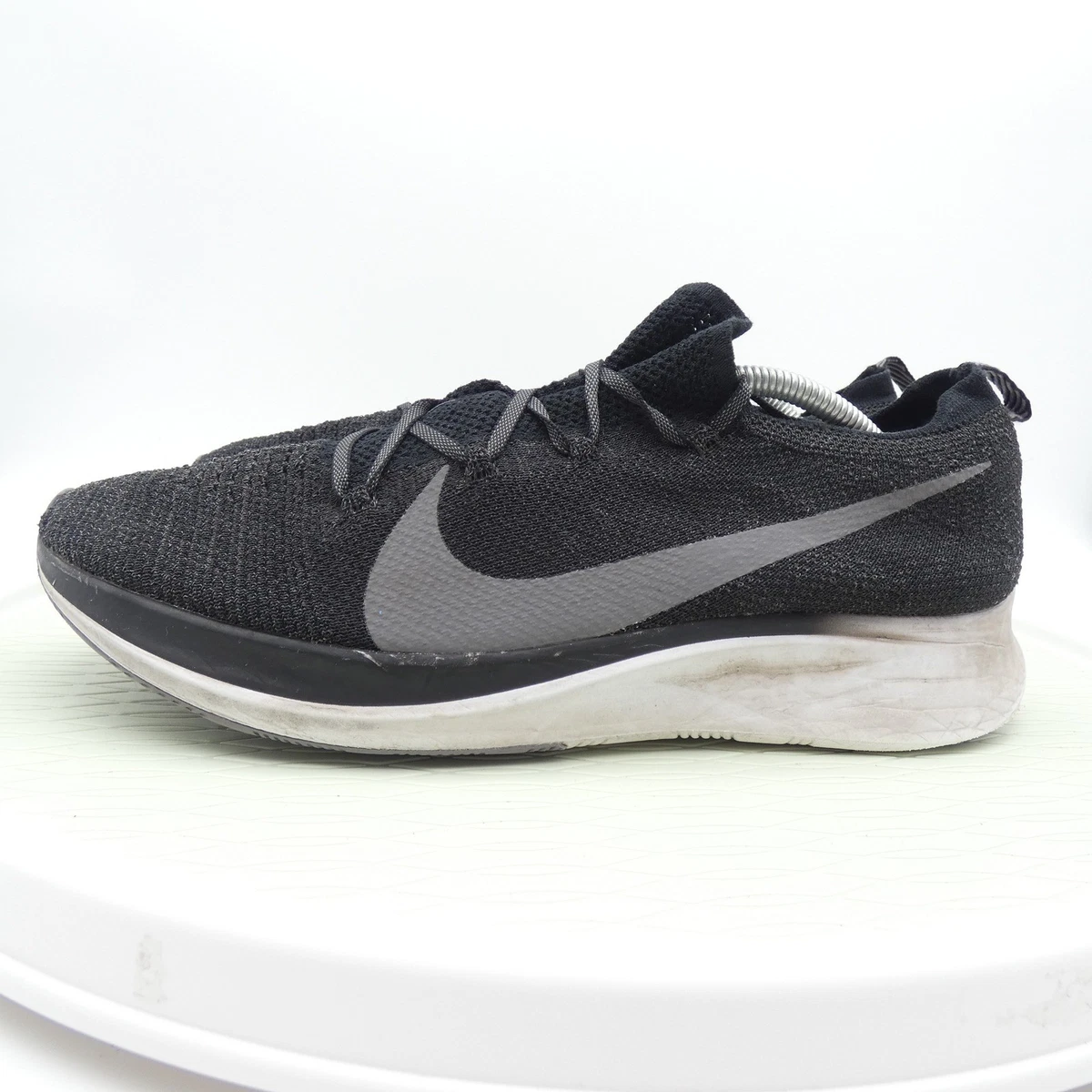 Nike‎ Zoom Fly Flyknit Shoes Mens Size 7.5 Black White Running Racing AR4562-081 NEW Nike Zoom Fly Flyknit Women main image 2