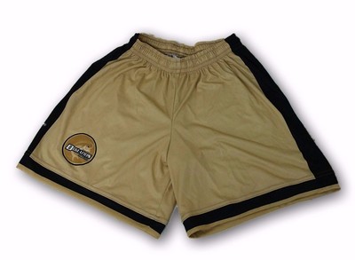 gold soccer shorts