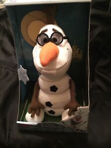 Olaf Animated Disney Singing Plush - Frozen Medium 10 1/2'' | eBay